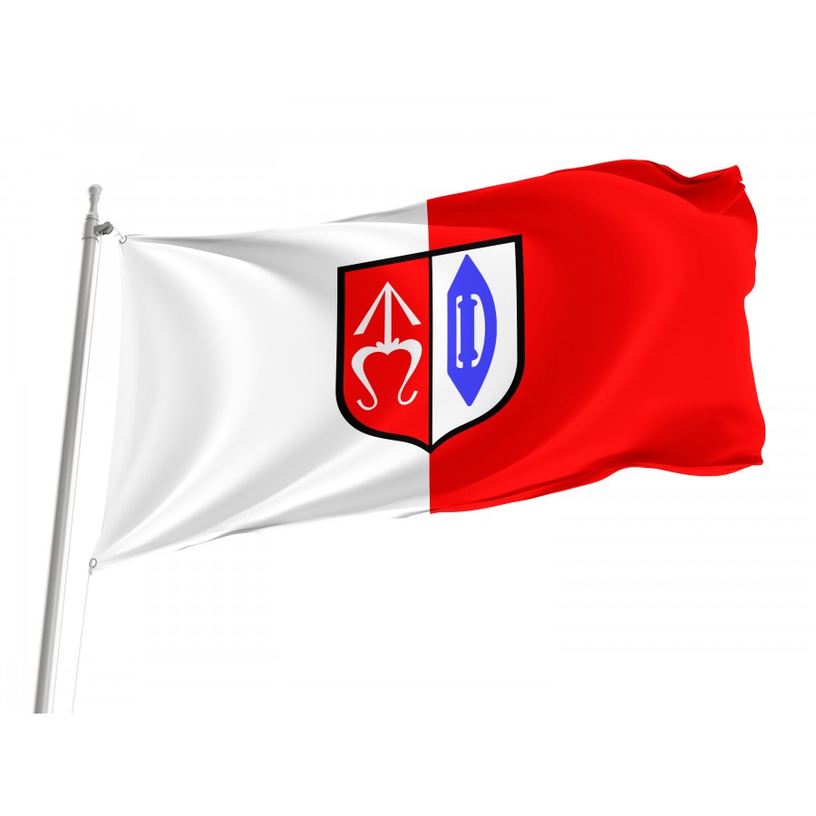 Flag Of Ozorkow, Patriotic Flags, Unique Design Print, Flags For Indoor & Outdoor Use - High Quality Poland for Indoor and Outdoor Use