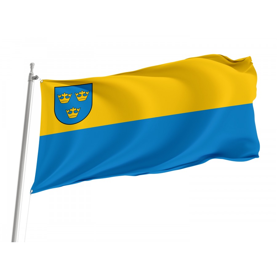 Flag Of Pabianice, Patriotic Flags, Unique Design Print, Flags For Indoor & Outdoor Use - High Quality Poland for Indoor and Outdoor Use