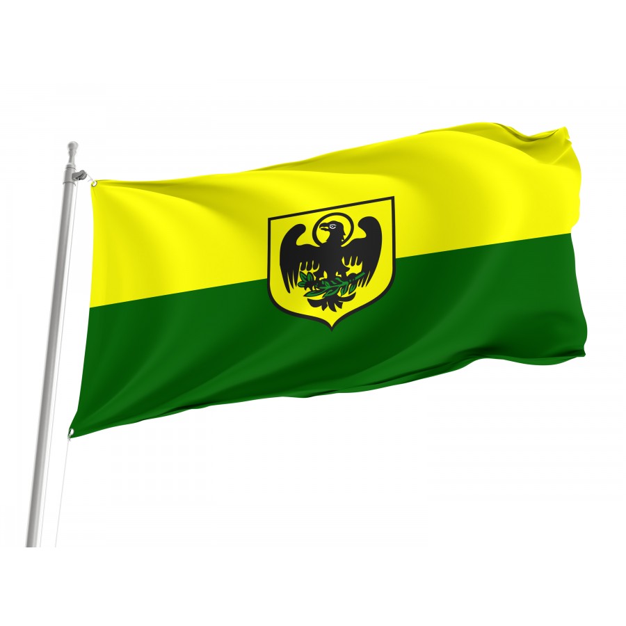 Flag Of Paczkow, Patriotic Flags, Unique Design Print, Flags For Indoor & Outdoor Use - High Quality Poland for Indoor and Outdoor Use