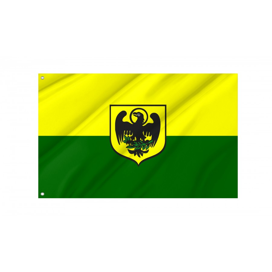 Flag Of Paczkow, Patriotic Flags, Unique Design Print, Flags For Indoor & Outdoor Use - High Quality Poland for Indoor and Outdoor Use
