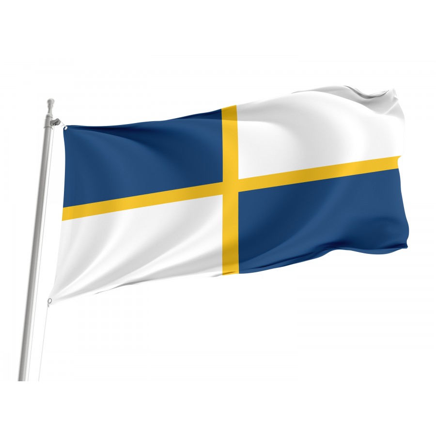 Flag Of Pelplin, Patriotic Flags, Unique Design Print, Flags For Indoor & Outdoor Use - High Quality Poland for Indoor and Outdoor Use