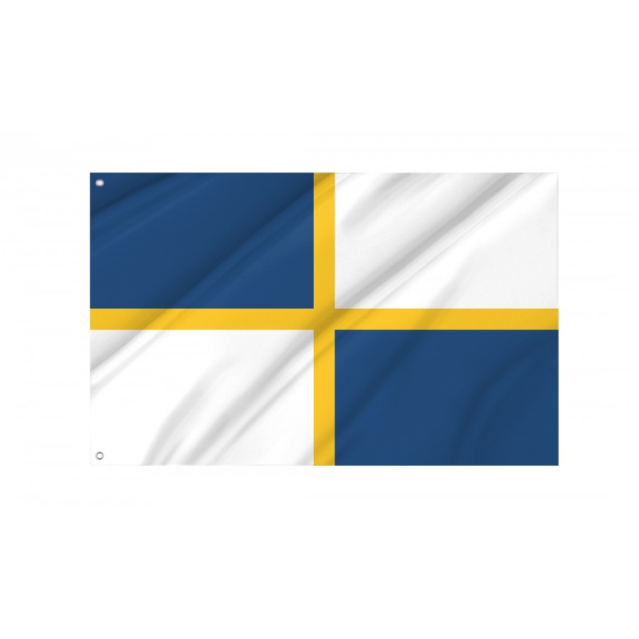 Flag Of Pelplin, Patriotic Flags, Unique Design Print, Flags For Indoor & Outdoor Use - High Quality Poland for Indoor and Outdoor Use