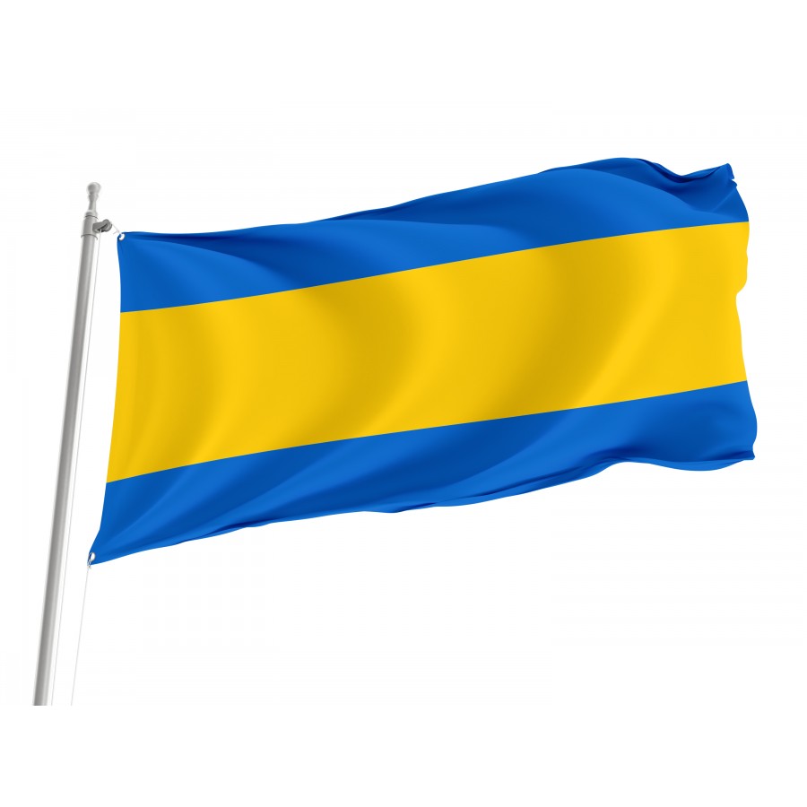 Flag Of Piekary Slaskie, Patriotic Flags, Unique Design Print, Flags For Indoor & Outdoor Use - High Quality Poland for Indoor and Outdoor Use