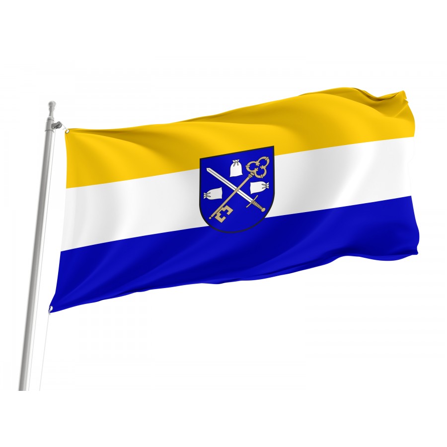 Flag Of Pieniezno, Patriotic Flags, Unique Design Print, Flags For Indoor & Outdoor Use - High Quality Poland for Indoor and Outdoor Use