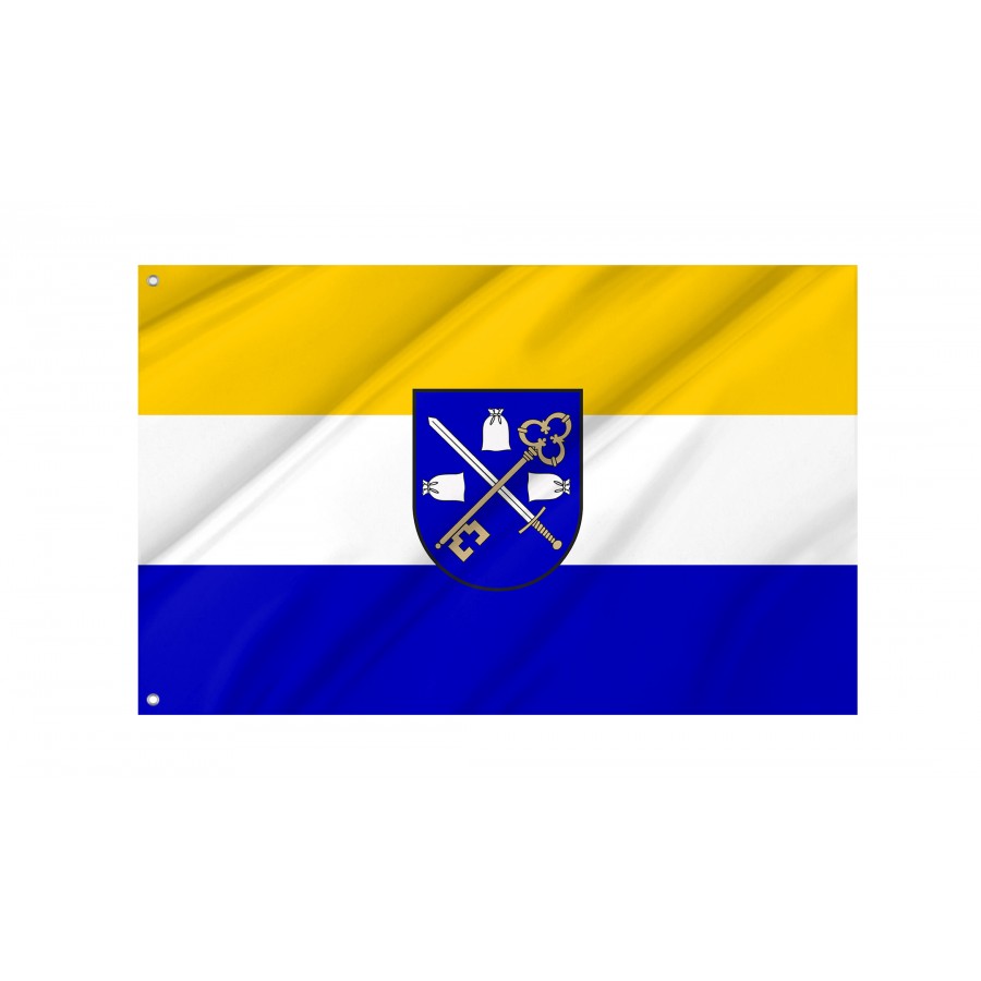 Flag Of Pieniezno, Patriotic Flags, Unique Design Print, Flags For Indoor & Outdoor Use - High Quality Poland for Indoor and Outdoor Use