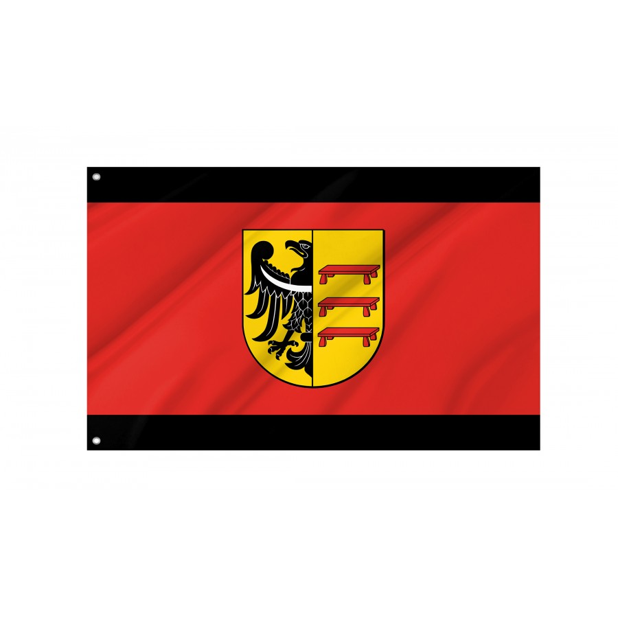 Flag Of Pilawa Gorna, Patriotic Flags, Unique Design Print, Flags For Indoor & Outdoor Use - High Quality Poland for Indoor and Outdoor Use