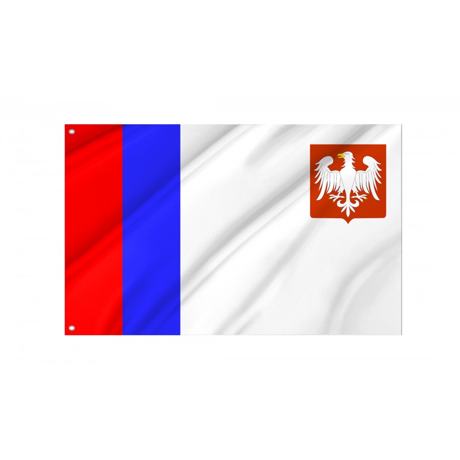 Flag Of Piotrkow Trybunalski, Patriotic Flags, Unique Design Print, Flags For Indoor & Outdoor Use - High Quality Poland for Indoor and Outdoor Use