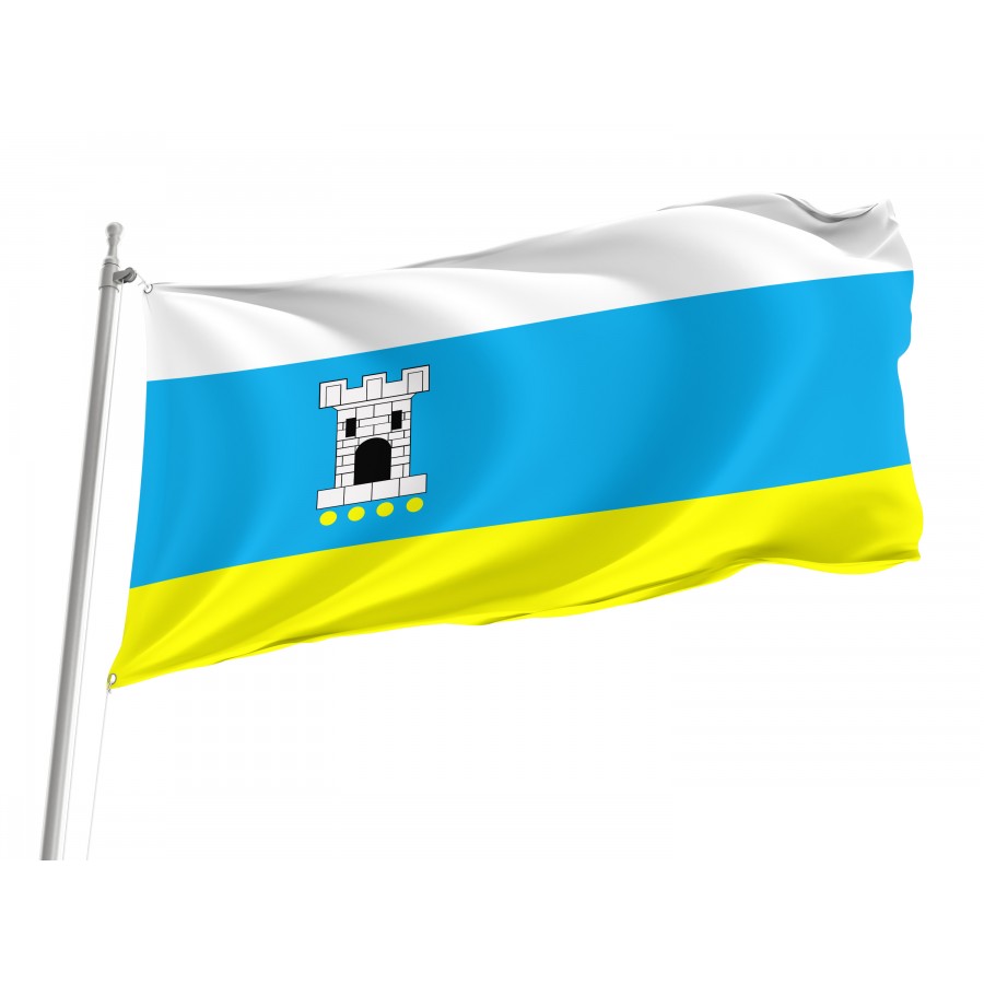 Flag Of Pleszew, Patriotic Flags, Unique Design Print, Flags For Indoor & Outdoor Use - High Quality Poland for Indoor and Outdoor Use