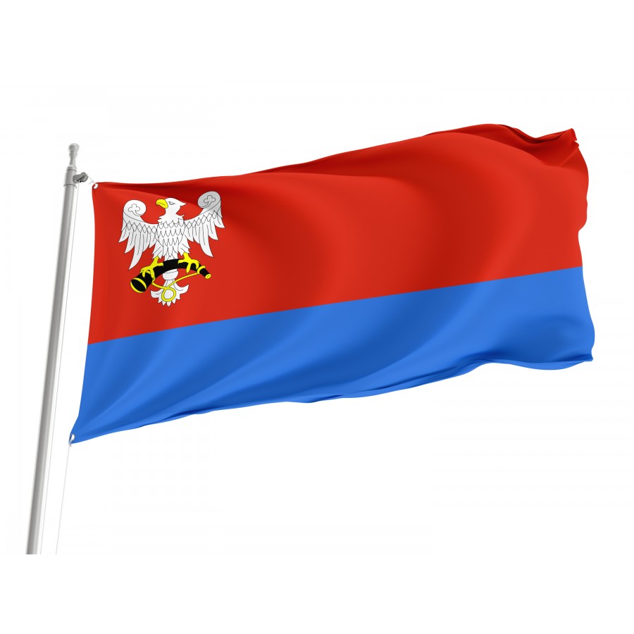 Flag Of Polaniec, Patriotic Flags, Unique Design Print, Flags For Indoor & Outdoor Use - High Quality Poland for Indoor and Outdoor Use