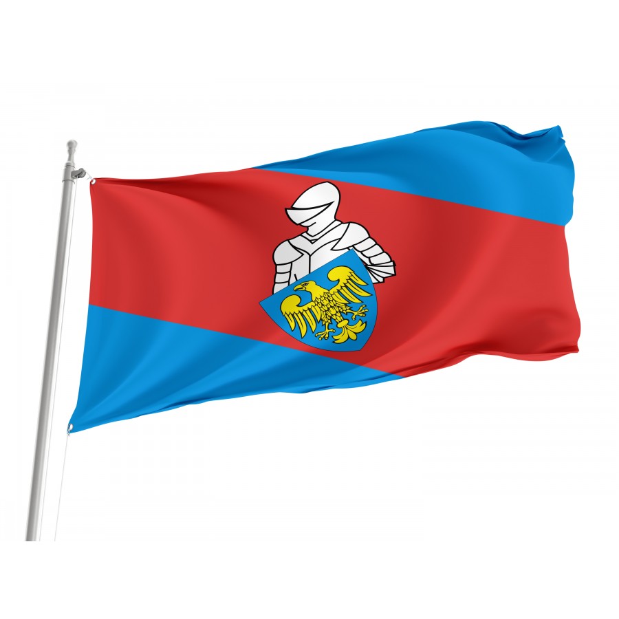 Flag Of Powiat Mikolowski, Patriotic Flags, Unique Design Print, Flags For Indoor & Outdoor Use - High Quality Poland for Indoor and Outdoor Use