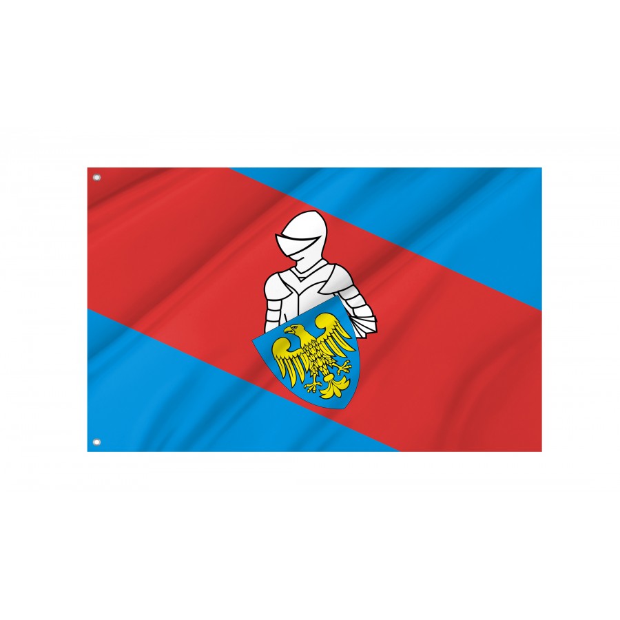 Flag Of Powiat Mikolowski, Patriotic Flags, Unique Design Print, Flags For Indoor & Outdoor Use - High Quality Poland for Indoor and Outdoor Use