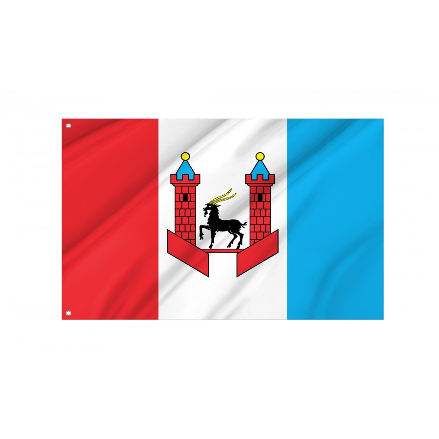 Flag Of Praszka, Patriotic Flags, Unique Design Print, Flags For Indoor & Outdoor Use - High Quality Poland for Indoor and Outdoor Use