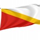 Flag of Proszowice, Patriotic Flags, Unique Design Print, Flags for Indoor & Outdoor Use - Imagine 1