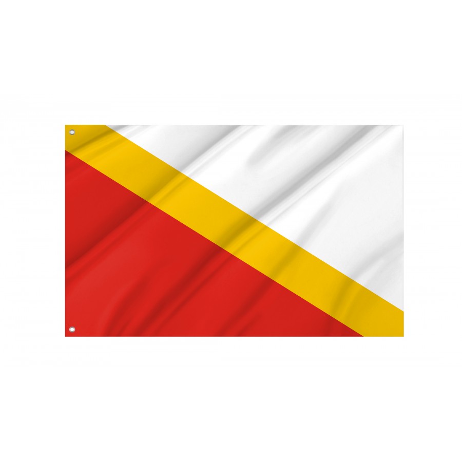 Flag Of Proszowice, Patriotic Flags, Unique Design Print, Flags For Indoor & Outdoor Use - High Quality Poland for Indoor and Outdoor Use
