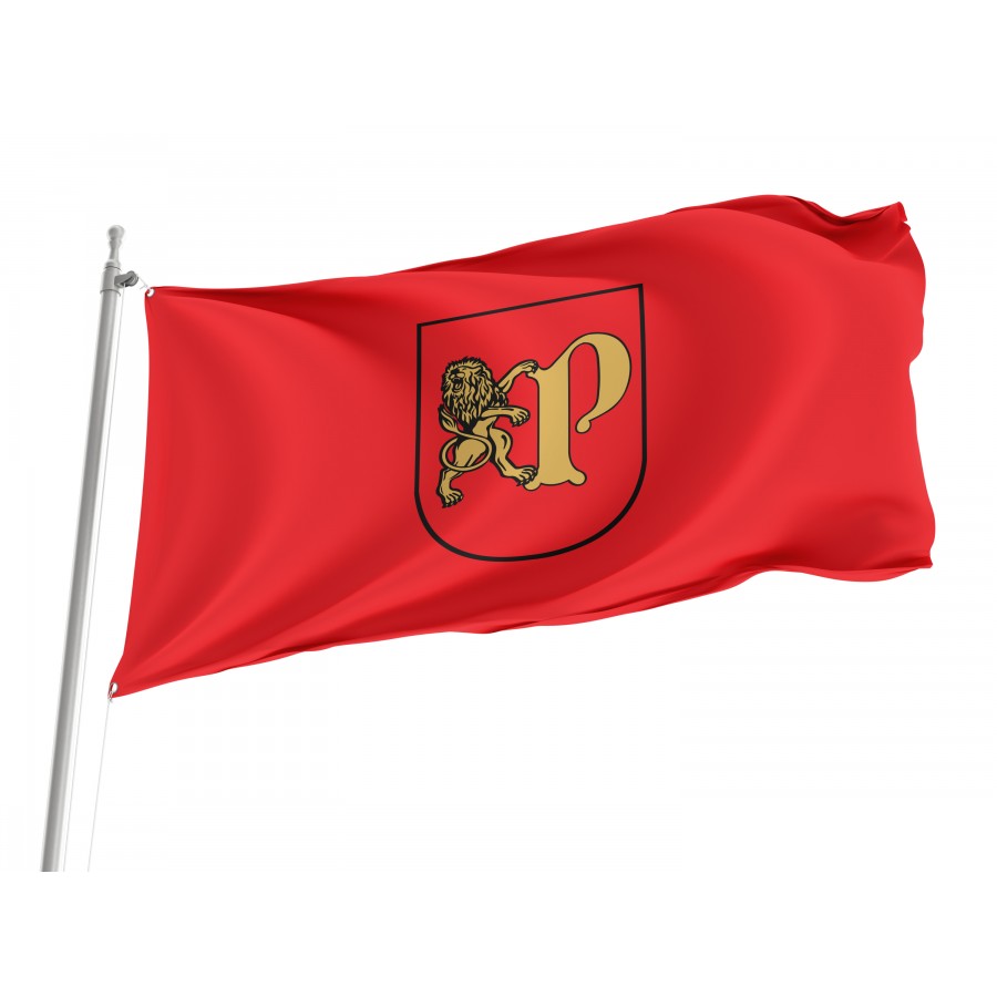 Flag Of Pruszcz Gdanski, Patriotic Flags, Unique Design Print, Flags For Indoor & Outdoor Use - High Quality Poland for Indoor and Outdoor Use