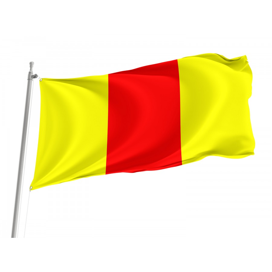 Flag Of Pruszkow, Patriotic Flags, Unique Design Print, Flags For Indoor & Outdoor Use - High Quality Poland for Indoor and Outdoor Use