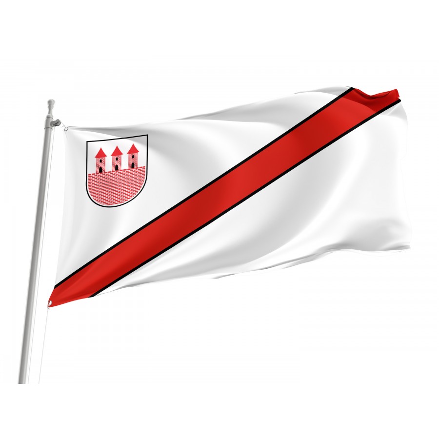 Flag Of Przasnysz, Patriotic Flags, Unique Design Print, Flags For Indoor & Outdoor Use - High Quality Poland for Indoor and Outdoor Use