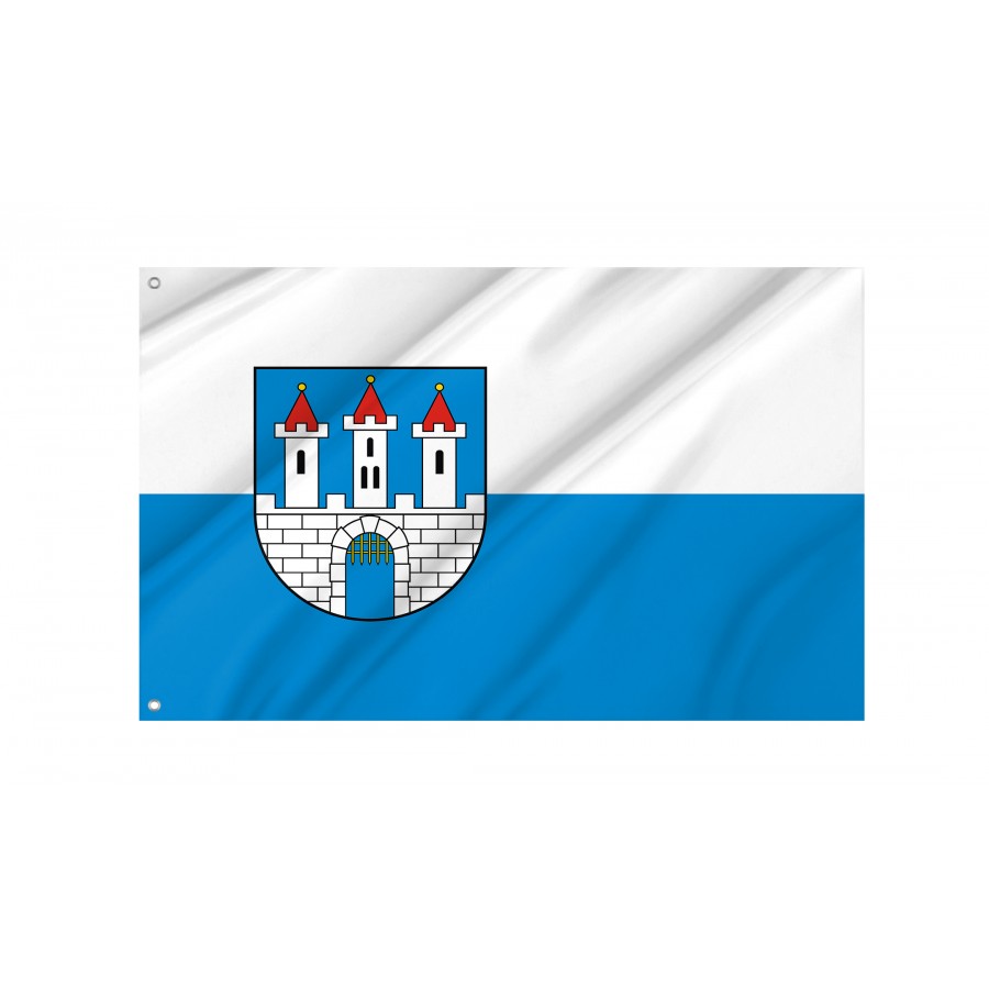 Flag Of Radkow, Patriotic Flags, Unique Design Print, Flags For Indoor & Outdoor Use - High Quality Poland for Indoor and Outdoor Use