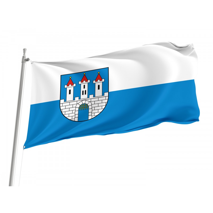 Flag Of Radkow, Patriotic Flags, Unique Design Print, Flags For Indoor & Outdoor Use - High Quality Poland for Indoor and Outdoor Use