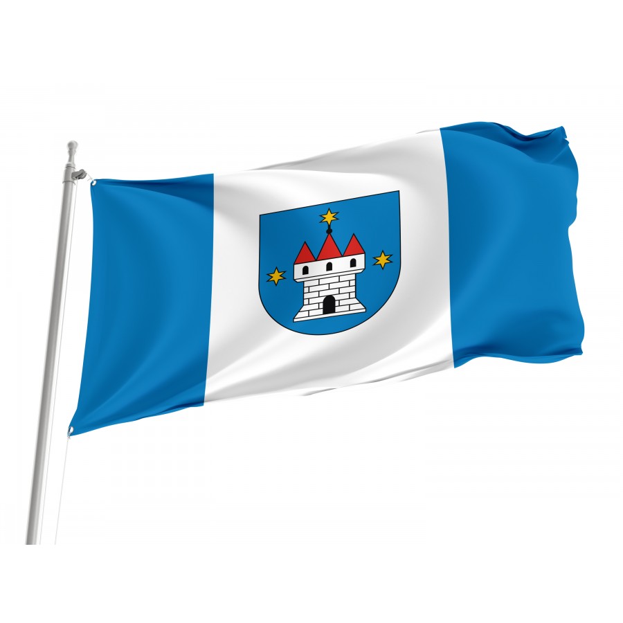 Flag Of Raszkow, Patriotic Flags, Unique Design Print, Flags For Indoor & Outdoor Use - High Quality Poland for Indoor and Outdoor Use