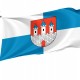 Flag of Rawa Mazowiecka, Patriotic Flags, Unique Design Print, Flags for Indoor & Outdoor Use - Imagine 1
