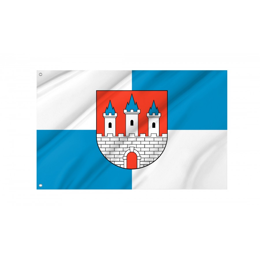 Flag Of Rawa Mazowiecka, Patriotic Flags, Unique Design Print, Flags For Indoor & Outdoor Use - High Quality Poland for Indoor and Outdoor Use