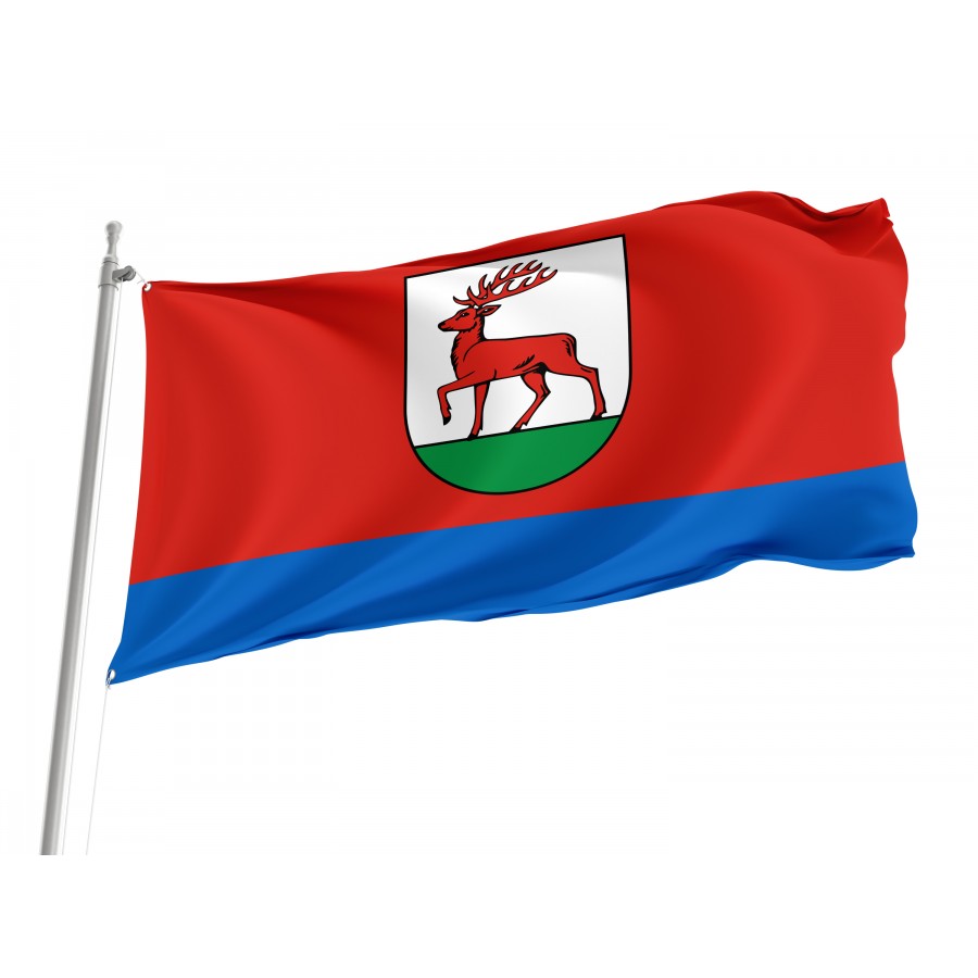 Flag Of Rzepin, Patriotic Flags, Unique Design Print, Flags For Indoor & Outdoor Use - High Quality Poland for Indoor and Outdoor Use