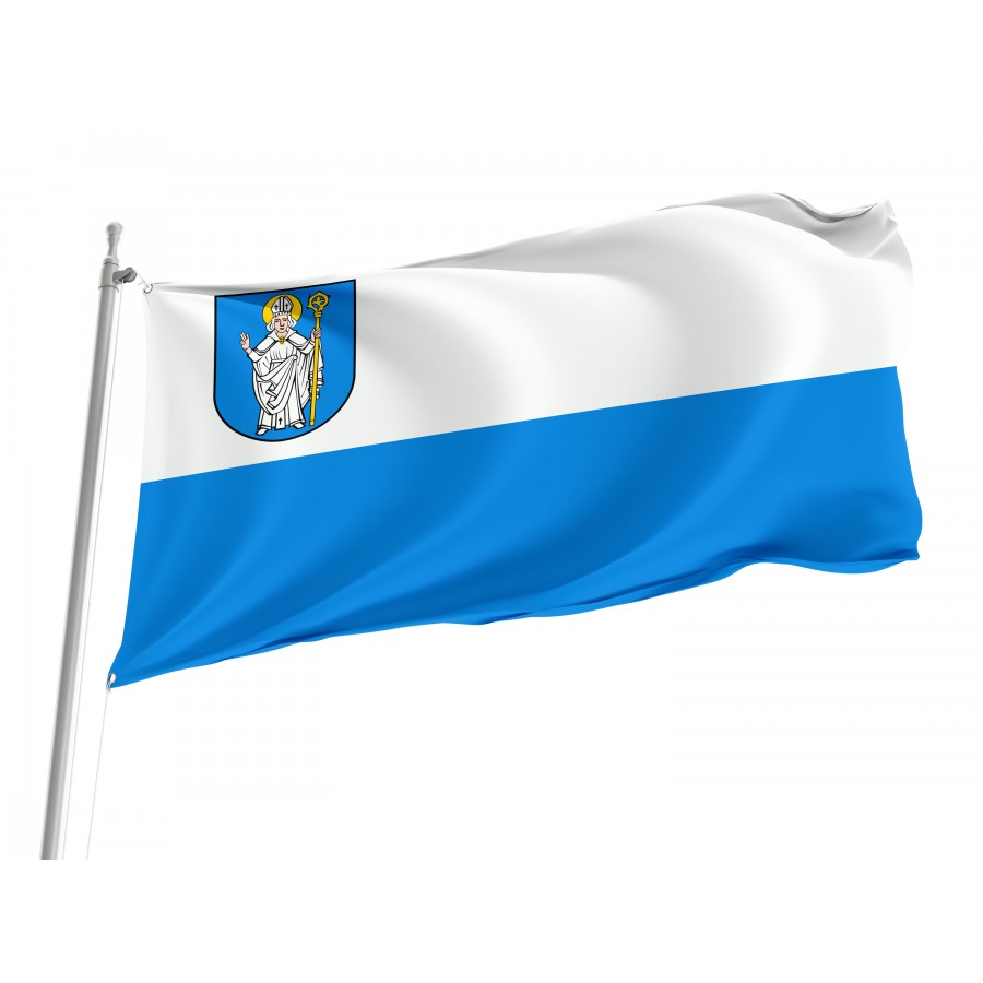 Flag Of Rzgow, Patriotic Flags, Unique Design Print, Flags For Indoor & Outdoor Use - High Quality Poland for Indoor and Outdoor Use