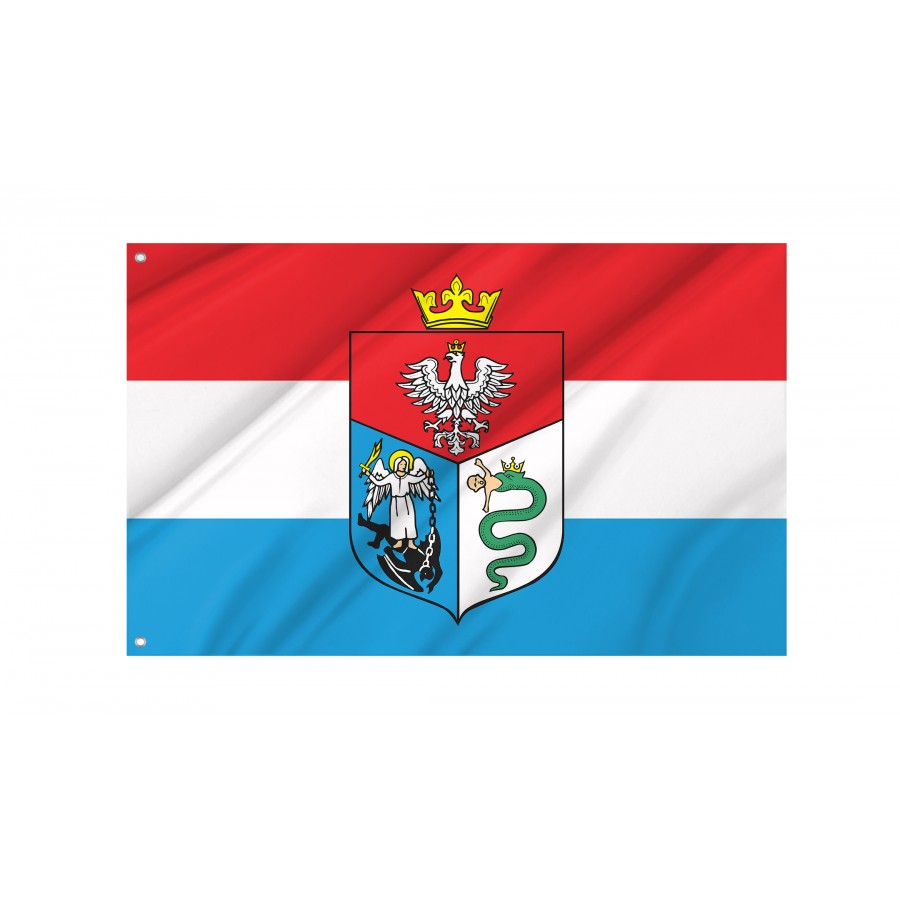 Flag Of Sanok, Patriotic Flags, Unique Design Print, Flags For Indoor & Outdoor Use - High Quality Poland for Indoor and Outdoor Use