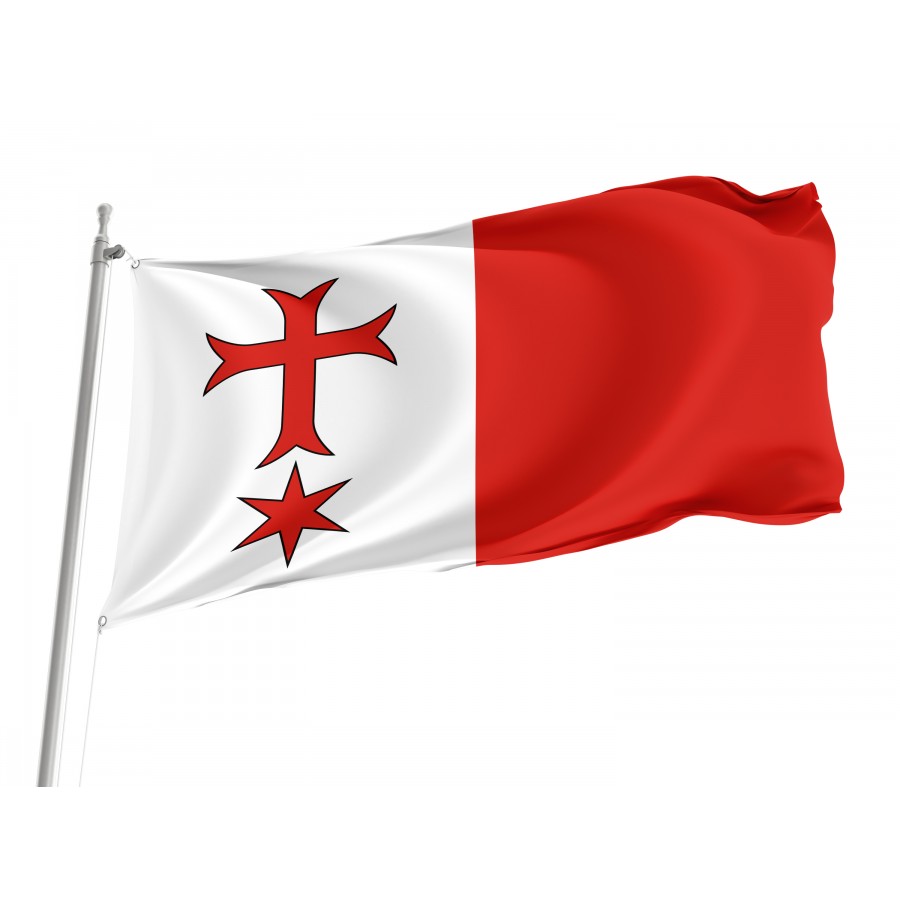 Flag Of Siechnice, Patriotic Flags, Unique Design Print, Flags For Indoor & Outdoor Use - High Quality Poland for Indoor and Outdoor Use