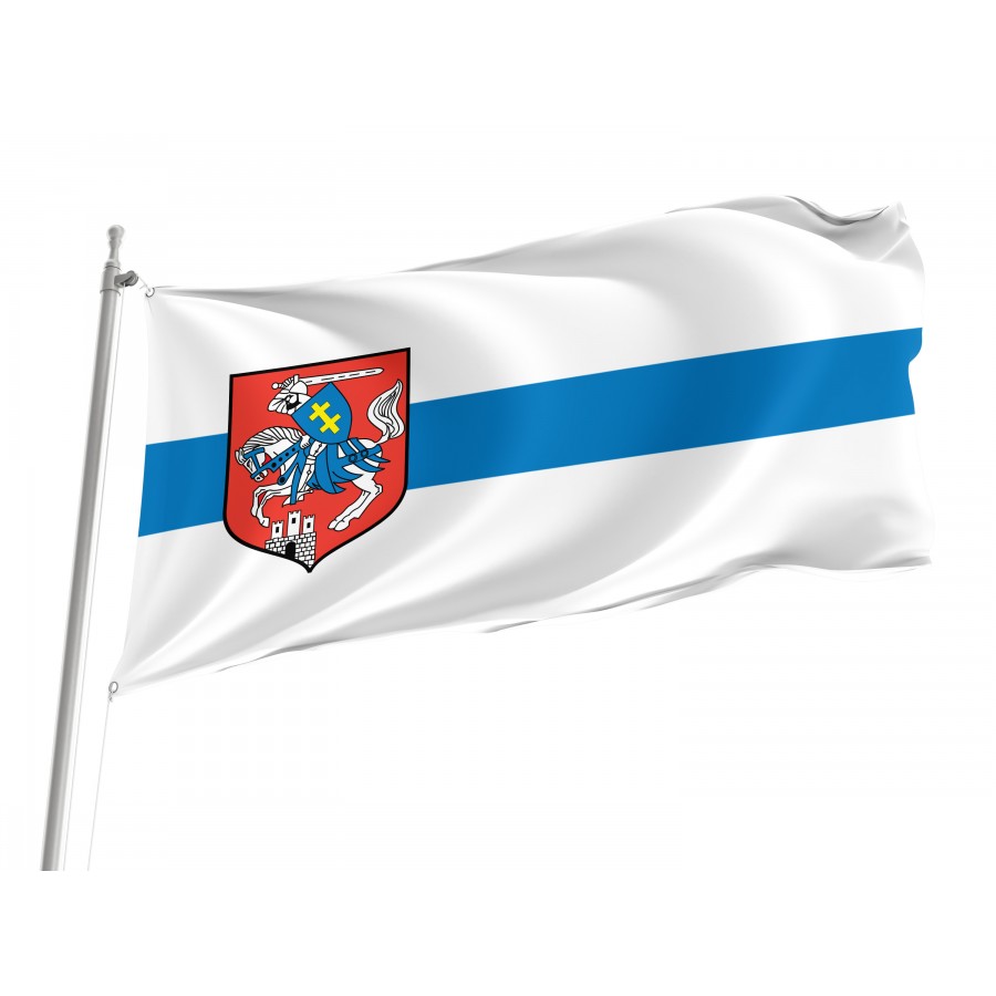 Flag Of Siedlce, Patriotic Flags, Unique Design Print, Flags For Indoor & Outdoor Use - High Quality Poland for Indoor and Outdoor Use