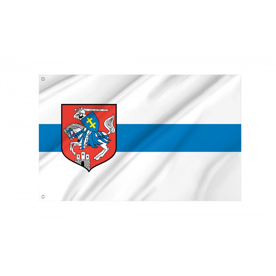 Flag Of Siedlce, Patriotic Flags, Unique Design Print, Flags For Indoor & Outdoor Use - High Quality Poland for Indoor and Outdoor Use