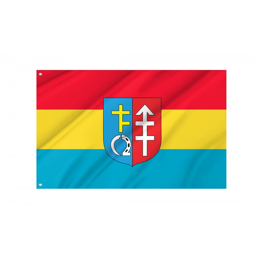 Flag Of Siemiatycze, Patriotic Flags, Unique Design Print, Flags For Indoor & Outdoor Use - High Quality Poland for Indoor and Outdoor Use