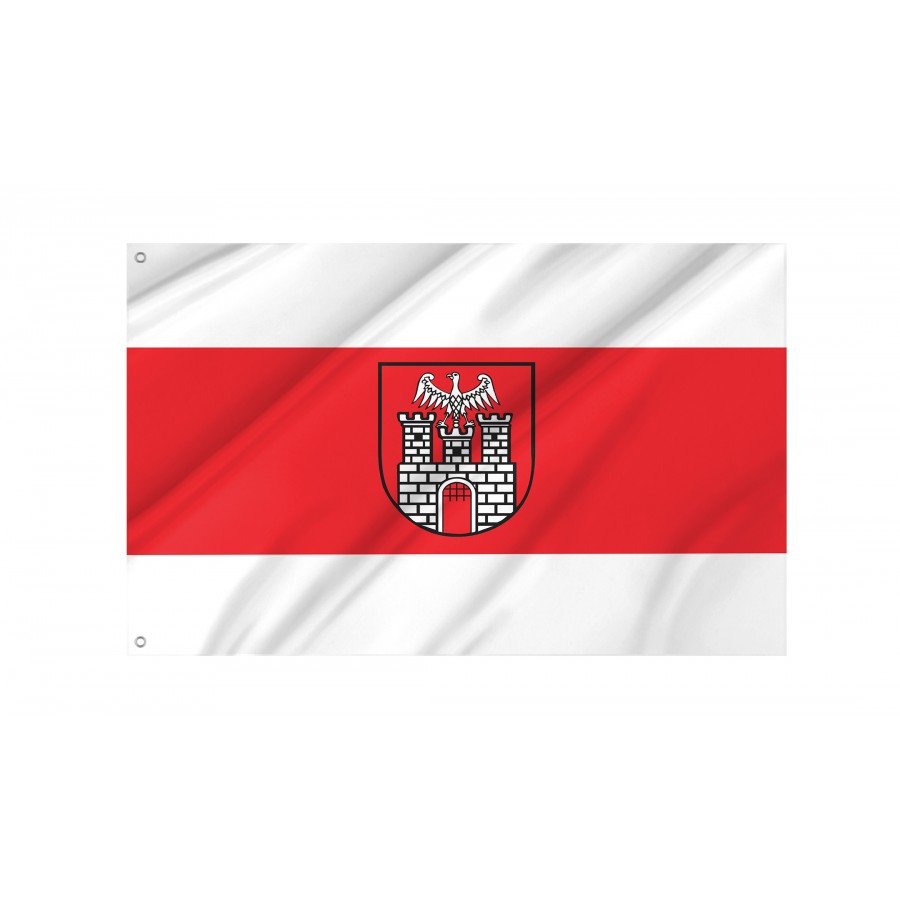 Flag Of Sieradz, Patriotic Flags, Unique Design Print, Flags For Indoor & Outdoor Use - High Quality Poland for Indoor and Outdoor Use
