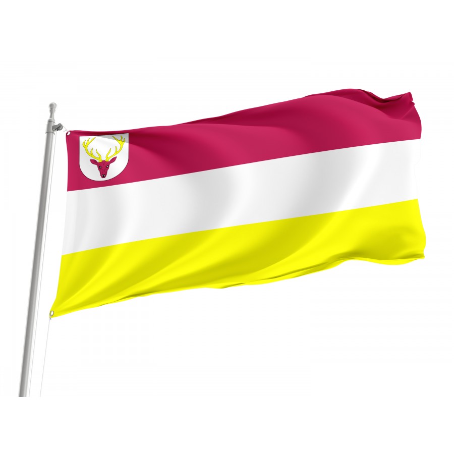 Flag Of Sierakow, Patriotic Flags, Unique Design Print, Flags For Indoor & Outdoor Use - High Quality Poland for Indoor and Outdoor Use