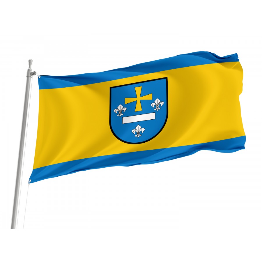 Flag Of Skierniewice, Patriotic Flags, Unique Design Print, Flags For Indoor & Outdoor Use - High Quality Poland for Indoor and Outdoor Use