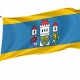 Flag of Skoczow, Patriotic Flags, Unique Design Print, Flags for Indoor & Outdoor Use - Imagine 1