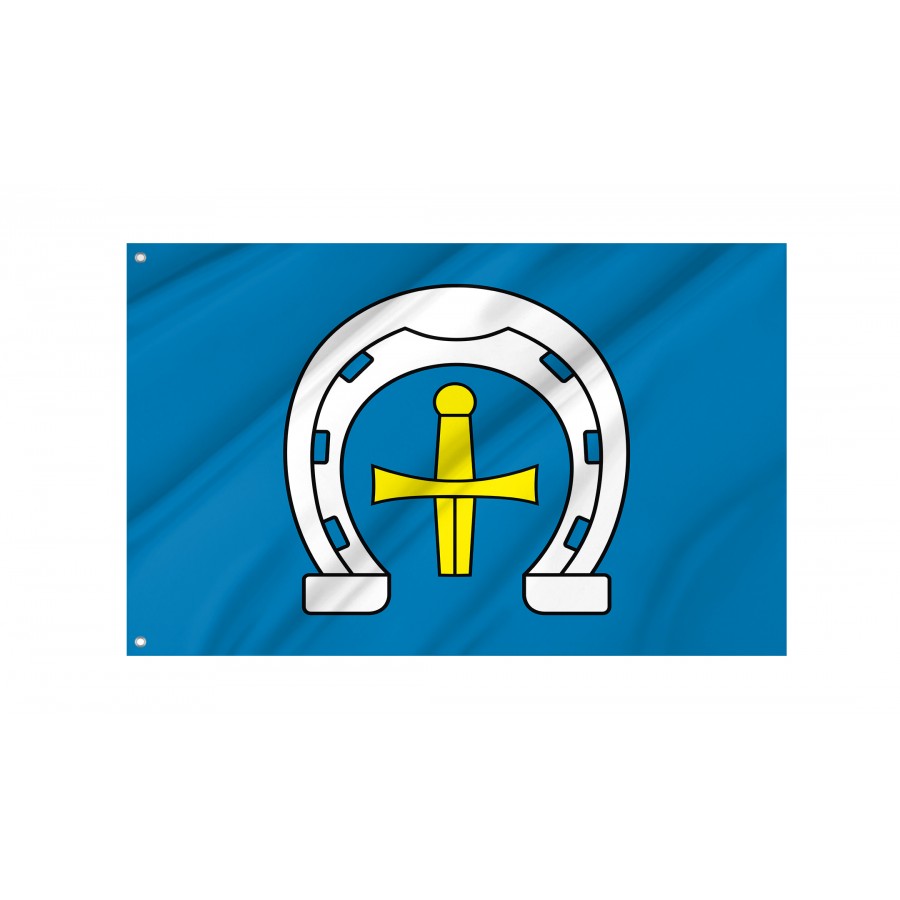 Flag Of Skoki, Patriotic Flags, Unique Design Print, Flags For Indoor & Outdoor Use - High Quality Poland for Indoor and Outdoor Use