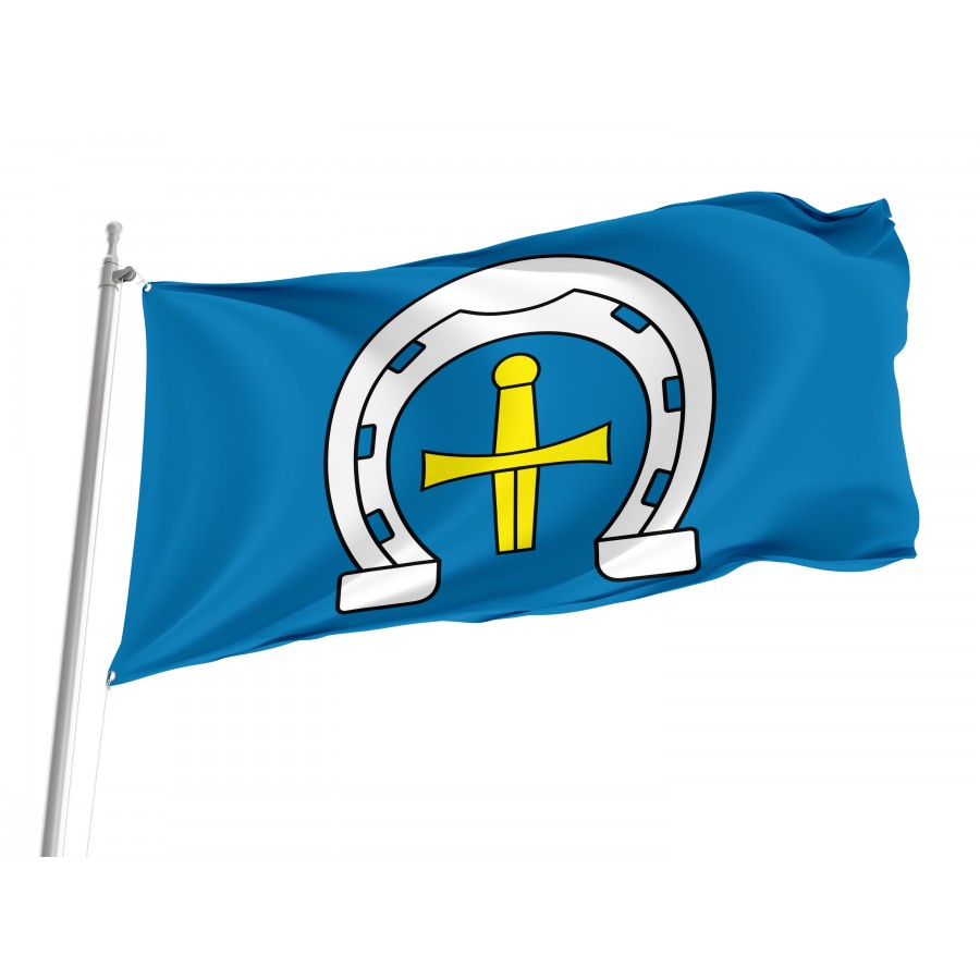 Flag Of Skoki, Patriotic Flags, Unique Design Print, Flags For Indoor & Outdoor Use - High Quality Poland for Indoor and Outdoor Use