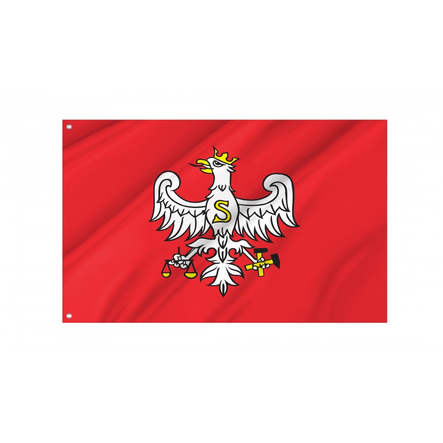 Flag Of Slawkow, Patriotic Flags, Unique Design Print, Flags For Indoor & Outdoor Use - High Quality Poland for Indoor and Outdoor Use