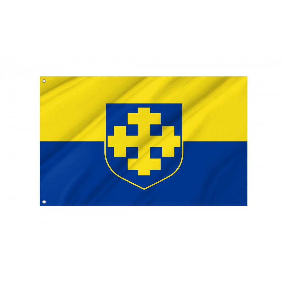 Flag Of Slupca, Patriotic Flags, Unique Design Print, Flags For Indoor & Outdoor Use - High Quality Poland for Indoor and Outdoor Use