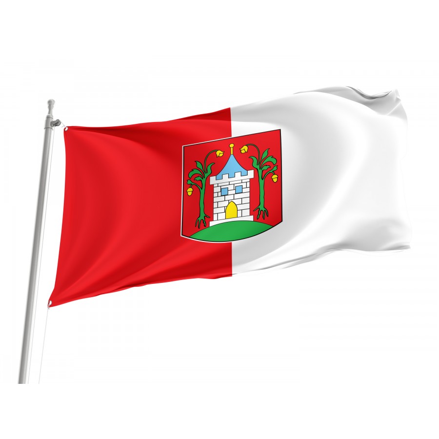 Flag Of Smigiel, Patriotic Flags, Unique Design Print, Flags For Indoor & Outdoor Use - High Quality Poland for Indoor and Outdoor Use