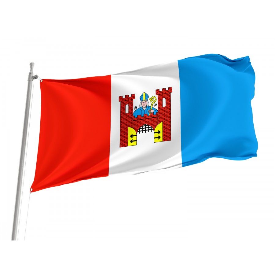Flag Of Solec Kujawski, Patriotic Flags, Unique Design Print, Flags For Indoor & Outdoor Use - High Quality Poland for Indoor and Outdoor Use