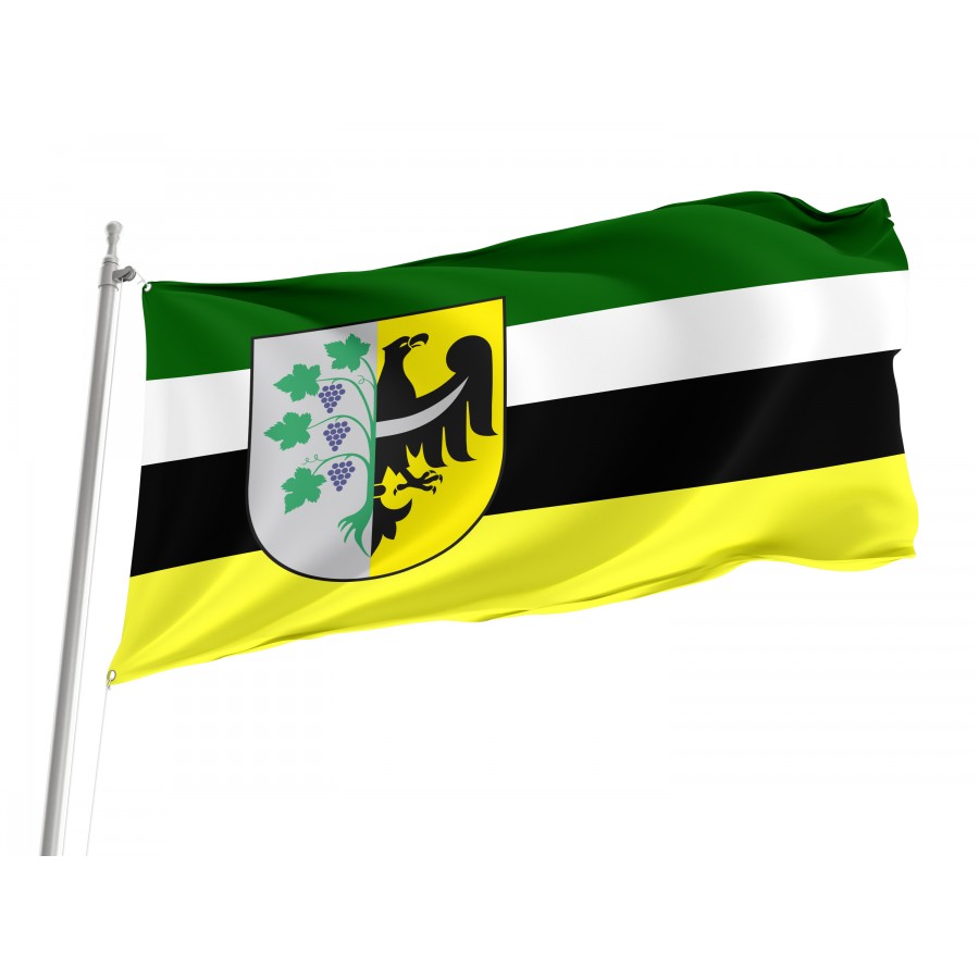 Flag Of Sroda Slaska, Patriotic Flags, Unique Design Print, Flags For Indoor & Outdoor Use - High Quality Poland for Indoor and Outdoor Use