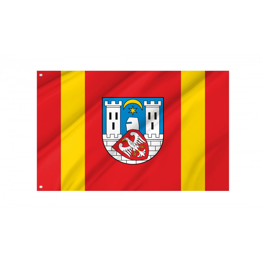 Flag Of Sroda Wielkopolska, Patriotic Flags, Unique Design Print, Flags For Indoor & Outdoor Use - High Quality Poland for Indoor and Outdoor Use