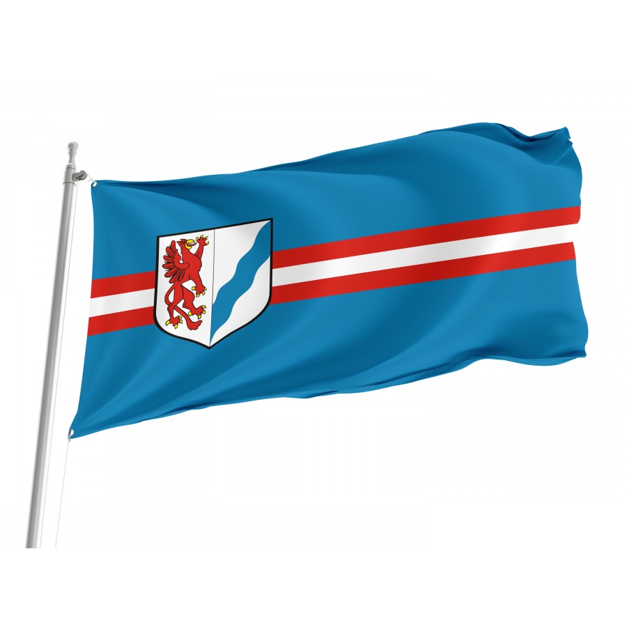 Flag Of Stargard, Patriotic Flags, Unique Design Print, Flags For Indoor & Outdoor Use - High Quality Poland for Indoor and Outdoor Use