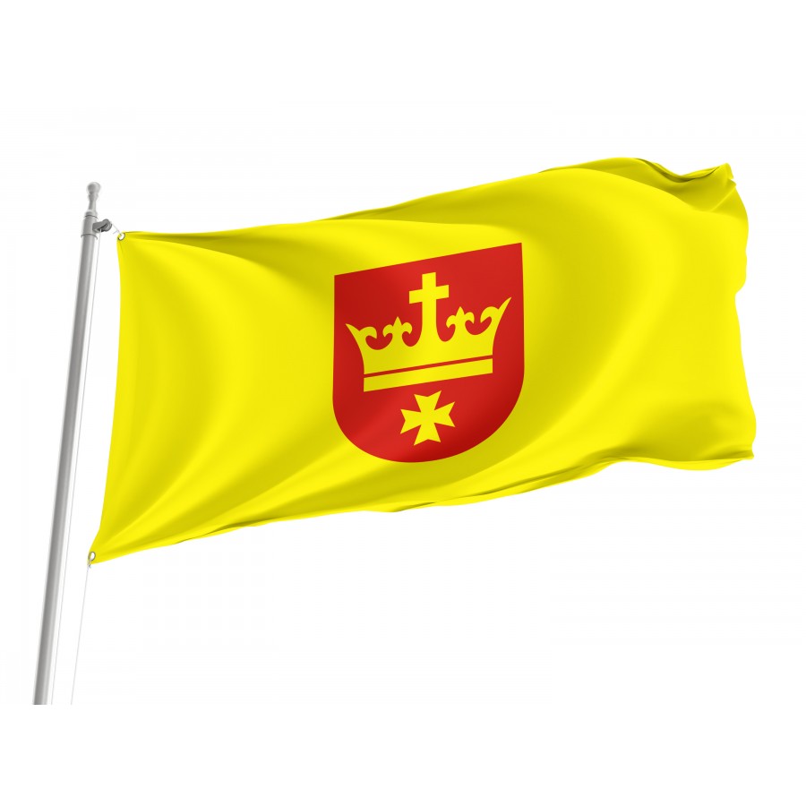 Flag Of Starogard Gdanski, Patriotic Flags, Unique Design Print, Flags For Indoor & Outdoor Use - High Quality Poland for Indoor and Outdoor Use