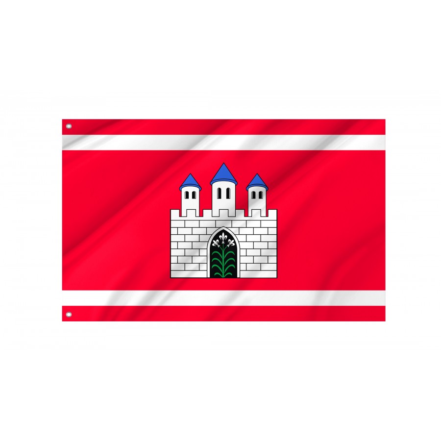 Flag Of Strzelce Krajenskie, Patriotic Flags, Unique Design Print, Flags For Indoor & Outdoor Use - High Quality Poland for Indoor and Outdoor Use