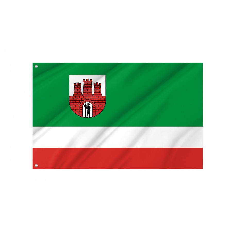Flag Of Sulejow, Patriotic Flags, Unique Design Print, Flags For Indoor & Outdoor Use - High Quality Poland for Indoor and Outdoor Use