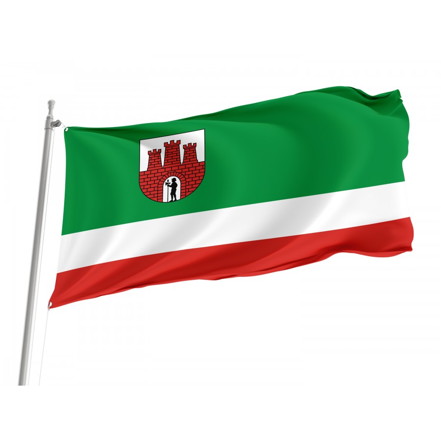 Flag Of Sulejow, Patriotic Flags, Unique Design Print, Flags For Indoor & Outdoor Use - High Quality Poland for Indoor and Outdoor Use